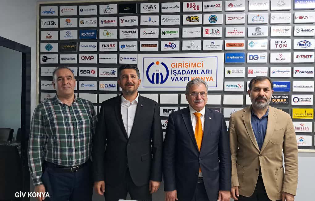 Konya İl Ticaret Müdürü Mustafa Çağlayan’dan GİV Konya’ya İadeyi Ziyaret
